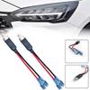 2Pcs H1 Car Light Wire Accessories H1 Light Bulb Cable Cord Socket Dropshipping Adapter Extension T6I0