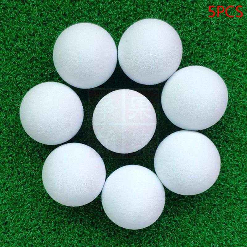 5ks Eva Sponge Ball Soft Ball Foam Ball Golf Indoor Swing Practice Color Ball