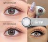 Color Contact Lenses With Soft Colored Lenses 1 Pair 14.3 mm Natural Color Lenses for Vision Eye Lens
