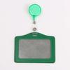 Women Man Bank Credit ID Card Holders Bus Identity Badge Protector Cover Bus Card Covers with Retractable Reel Office Supply