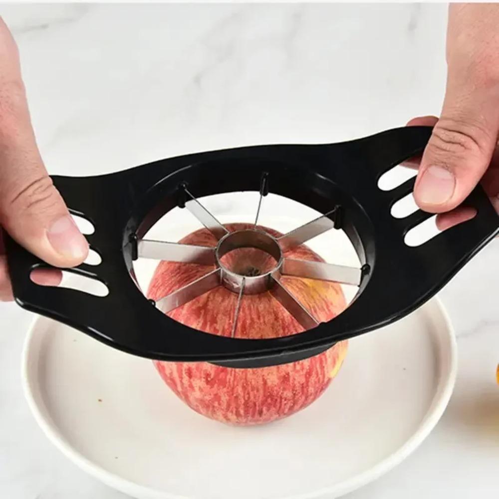 Divisore Creativo per Mele, Togli Semi di Mela Riutilizzabile, Affetta Frutta in Acciaio Inossidabile, Gadget da Cucina, Accessori da Cucina