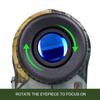 REVASRI 600/1000m Multi-function Laser Rangefinder for Golfing and Hunting with Range and Speed Mode Hunting Durable Lightweight