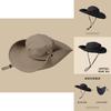Versatile Western Fisherman Hat For Outdoor Activities With Wide Brim And Sun Protection
