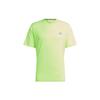 Adidas Ultimate T Shirts Men's Lime Green Crew Neck Moderate Straight Fit HZ4439
