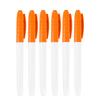 6pcs Color Erasable Whiteboard Pen Extremely Fine Tip 0.5mm Dry Erasing Pen Office Teaching Examination Art Marker Pen