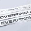 3D ABS Car Sticker Head Hood Letters Logo Decals For Range Rover Supersport Overfinch SVR Enhanced Badge Emblems