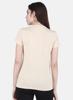 MONTE CARLO Women Regular Fit Beige Top