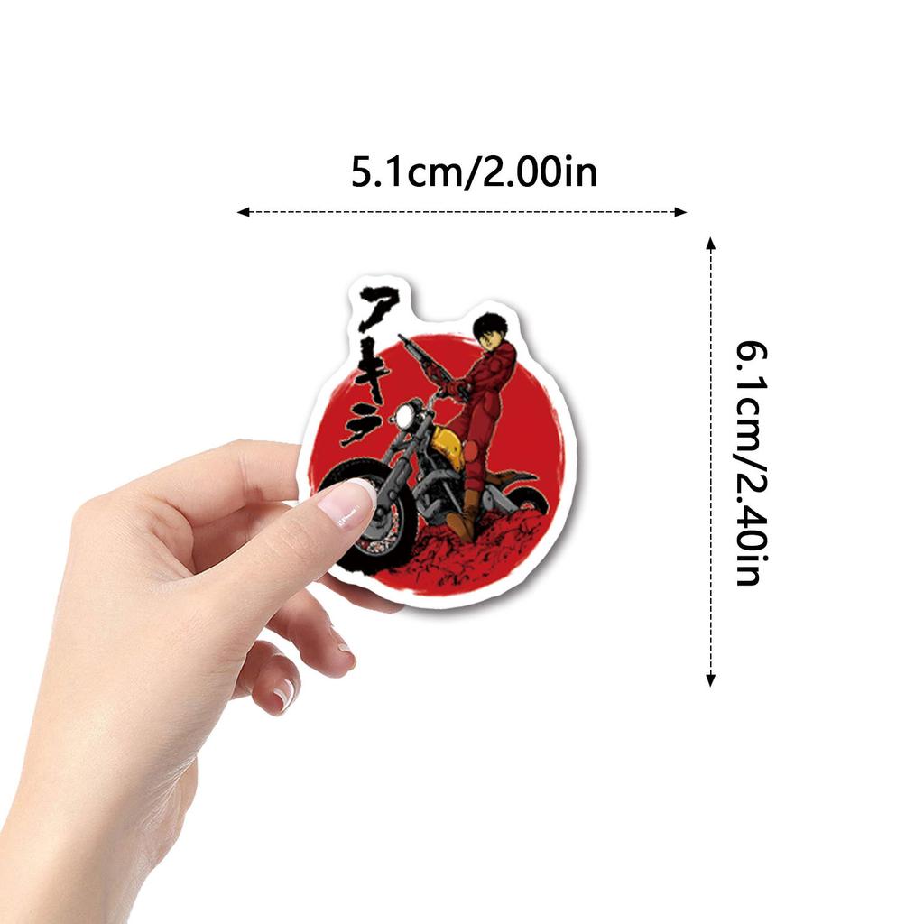 55 Nowe Naklejki Graffiti Akira Akira Dekoracyjne Naklejki na Walizkę Hulajnogę