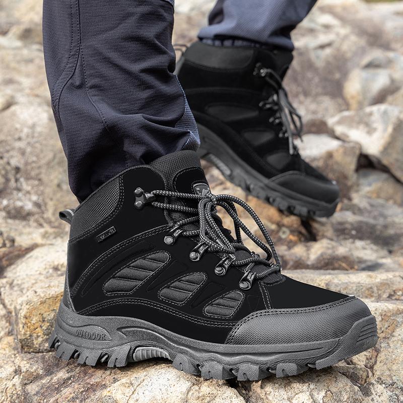 Waterproof Unisex Hiking Shoes Outdoor Trekking Shoes Men Women Ankle Hiking Boots