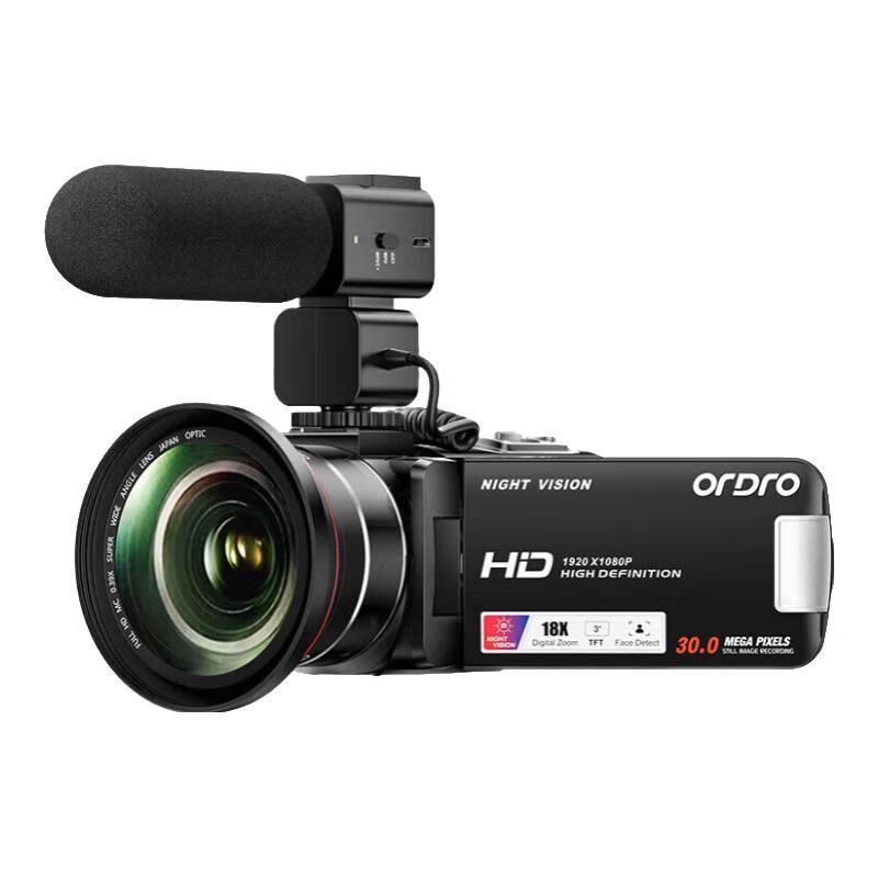 ORDRO 4K videokamera pro vlogging a živé vysílání (CN verze)