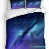 3-teiliges Bettwäscheset Sternengalaxie Sternenhimmel Heimtextil Bettbezug Kissenbezug Junge Kind Teenager Mädchen Bettwäschebezüge Set