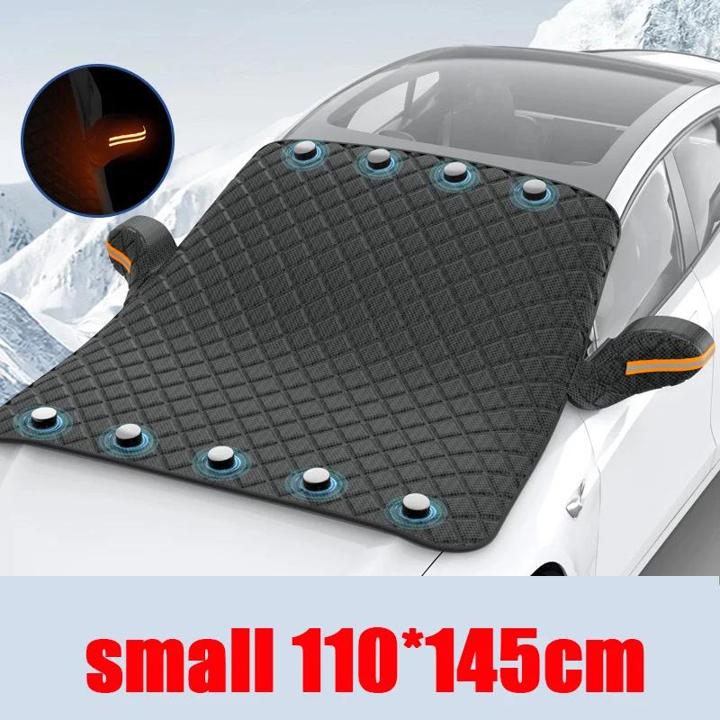 Car Windshield Snow Sun Shade Magnetic Front Windscreen Cover Waterproof Automobile Sunshade Cover