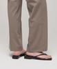 MUSINSA STANDARD WOMAN [Cooltandard] Women'S Straight Hidden Banding Slacks [Dusty Beige]
