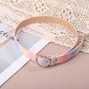 Children'S Belt Girl Pu Colorful Princess Dress Military Training Girl Belt Dress Jeans Belt Love Heart Eyelet Waist Belt