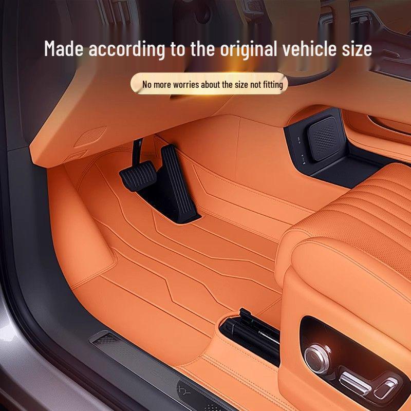 Suitable Galaxy M9 6-Seater Floor Mats & Trunk Accessories Kit for Interior Modification