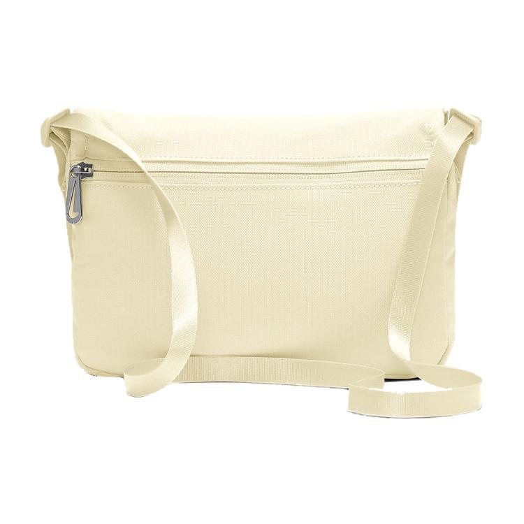 New Nike Fabric Shoulder Bag Crossbody Bag Regular Unisex Coconut Milk Ecru CW9300-113