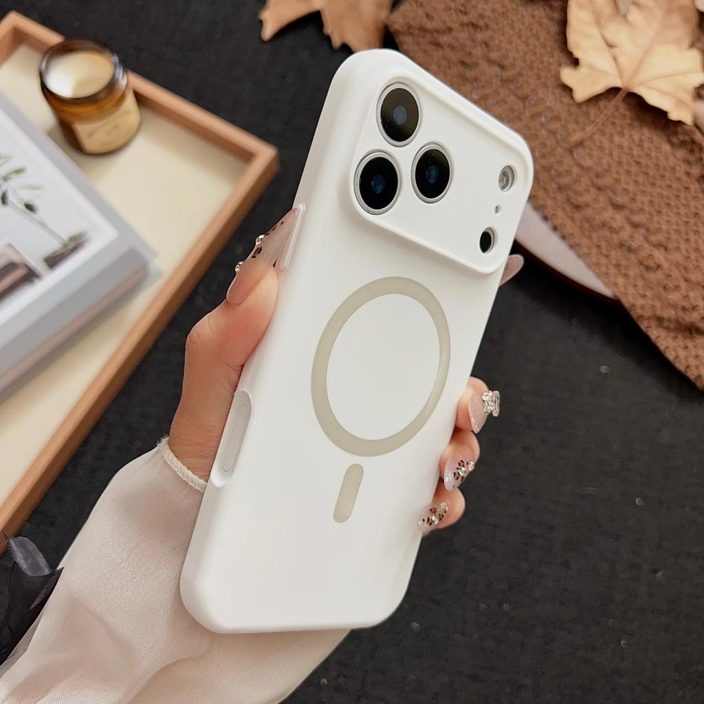 Official Liquid Silicone For Magsafe Magnetic Phone Case For iPhone 17 Air 16 15 14 13 12 Pro Max Wireless Charge Cover