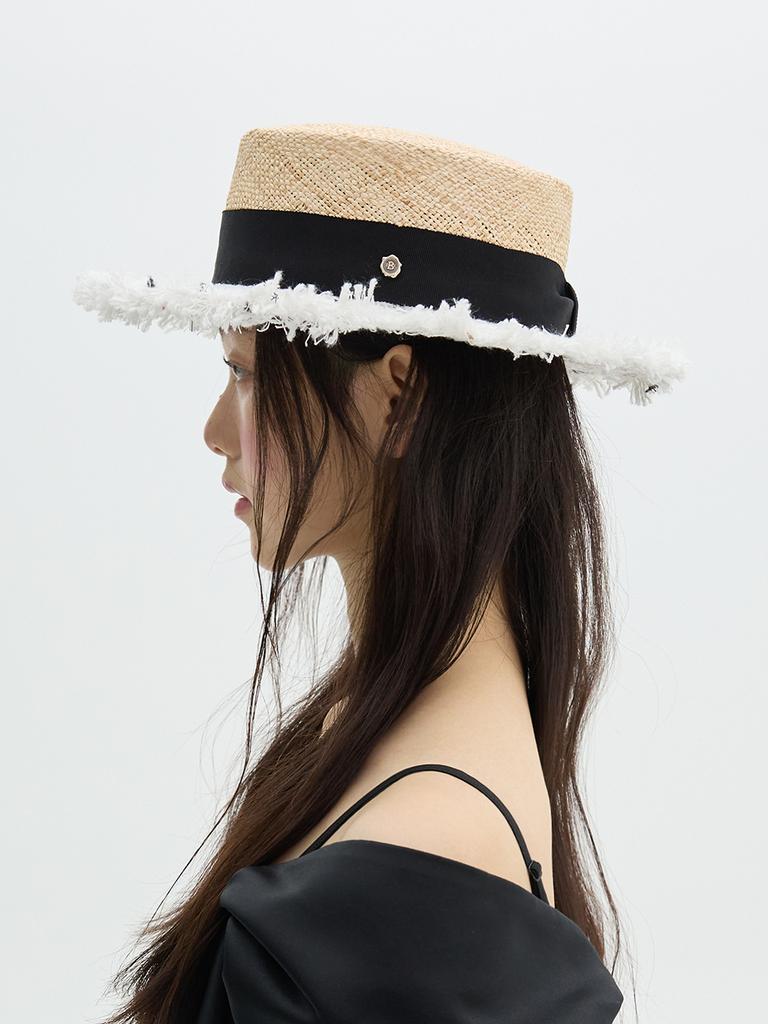 Beulaunhaes Tweed Boater Hat
