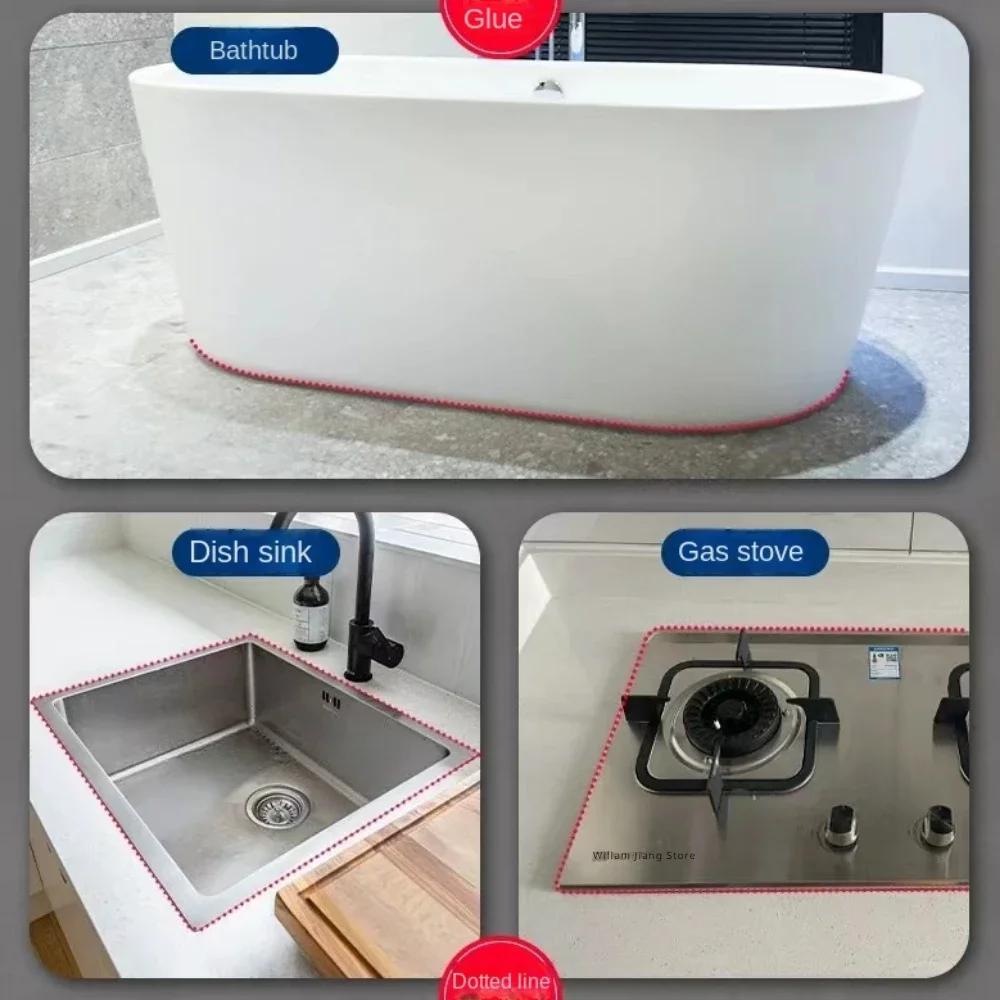 Produkte Superstarke Klebestifte Alle Reise Epoxidharz Rutschfest Wasserdicht Wasserdichtes Dichtmittel Außen Wiederverwendbares Gummi-Zahnrad