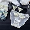 Clearance Ice Silk Lace Low-Rise Women's Panties