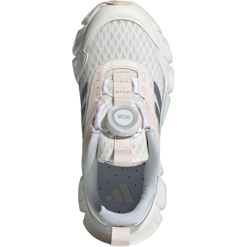 adidas Climacool Ventania Syntetická Koža Látka Mäkké Pohodlné Protišmykové Odolné Nízkoprofilové Bežecké Topánky Detské Bežecké Topánky Biela Ružová JR5694