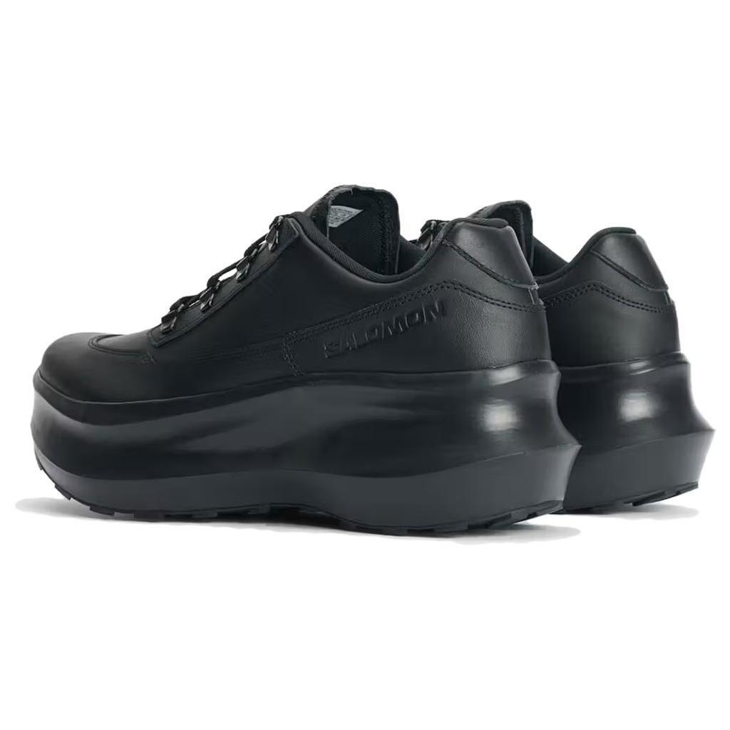 SALOMON Comme Des Garons SALOMON SR811 Leather Platform 'Black' / L00Women's 473579