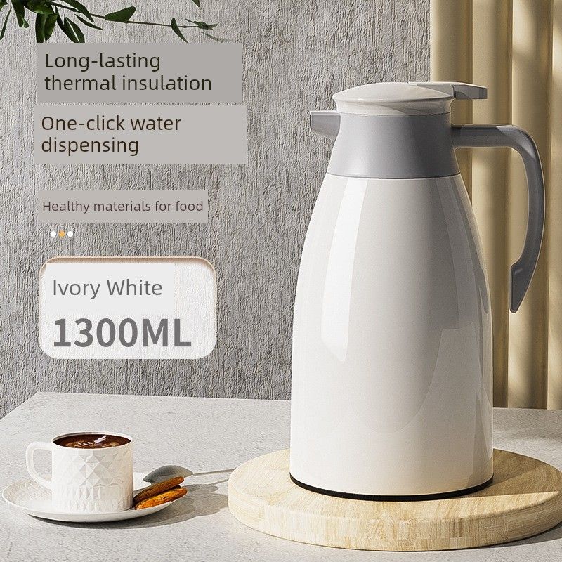 New Style Thermos Kettle for Office Workers, Large Capacity Thermos Cup, Coffee Pot, Large Hot Water Bottle for Dormitory, Teapot, Warm Water Kettle