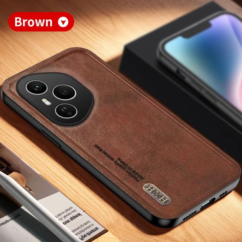 Kožené pouzdro pro Honor 400 Pro s kovovou deskou Podpora Držák do auta Kryt pro Honor 400Pro 400 Lite Nárazuvzdorné nárazníky