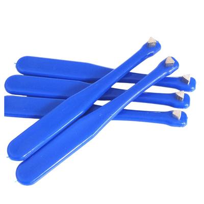 Kunststoffgriff Dental Kieferorthopädische Band Sitzer Pusher Aufzug Dental Ring Push Lift Autoklavierbar Blau Farbe Instrument