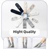 Women's Yoga Socks Moisture Wicking Sweat Wicking Anti Slip Breathable College Style Fashionable Mid Tube Yoga Dance Pilates Socks