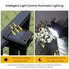 30 LED Solar Garden Outdoor Lights Clip Light Waterproof Motion Sensor Camping Lamp Rechargeable for Landscape Outdoor Wall Deco