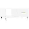 VidaXL Table basse blanc 90x50x40 cm bois d'ingénierie 829188