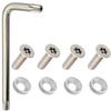 REX-OWL License Plate Anti-Theft Bolt for Car Number Security Screw