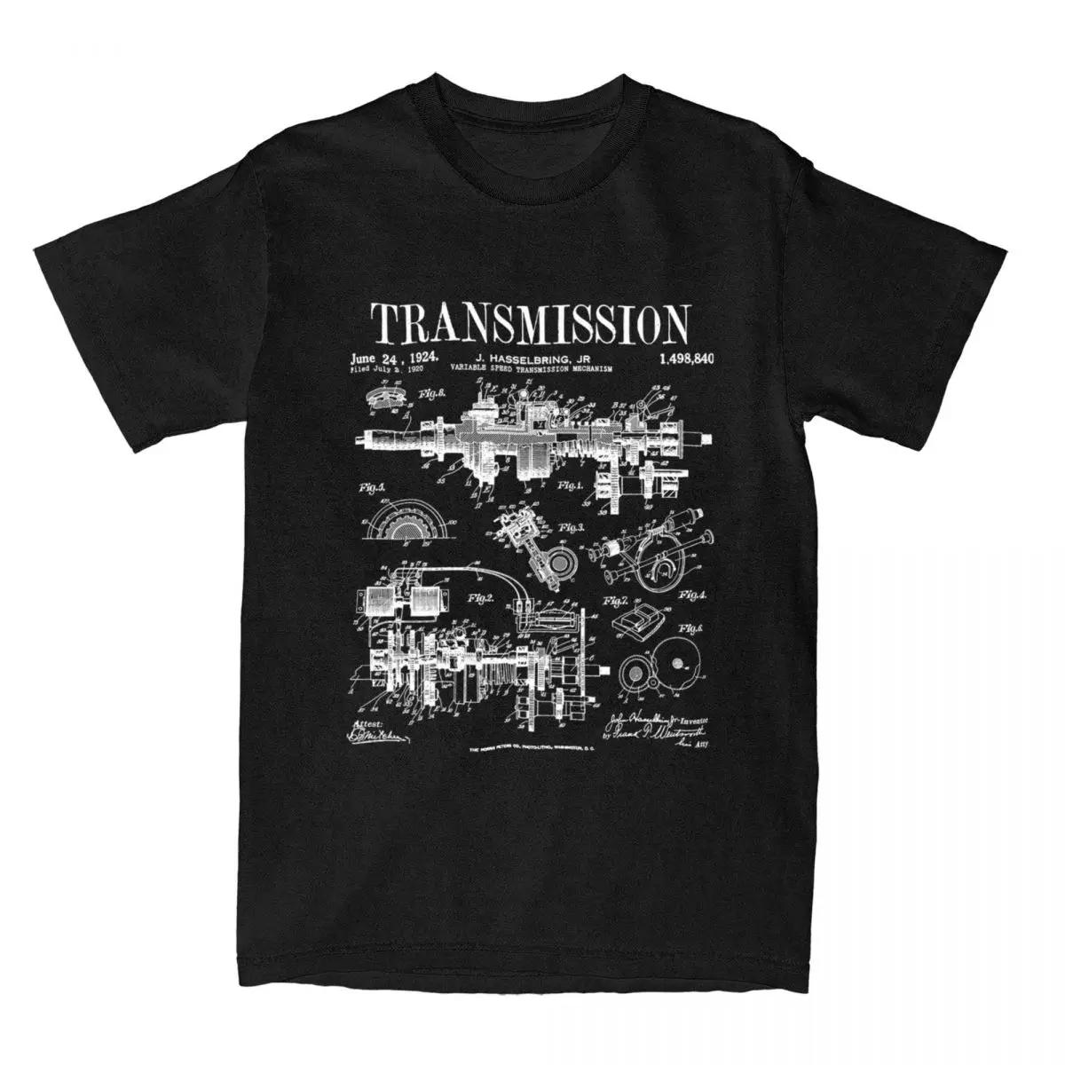 

Unique Car Automobile Engine Transmission T-Shirts for Men Women Tee Shirt Summer Clothes XXXXXL чёрный