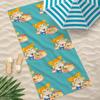 Anime Pop Team Epic Towel Microfiber Beach Towel Quick Dry Absorbent Soft for Swimming Yoga Resort Travel Camping