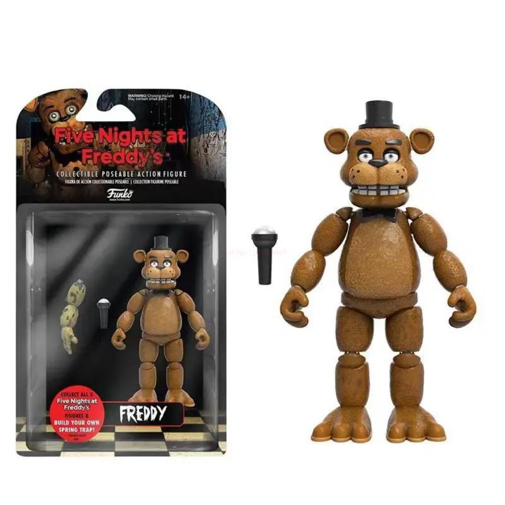 Fnaf Bear Midnight Harem Five Nights Joint Movable Detachable Game Action Figure At Five Nights Security Breach Model Kids Toy