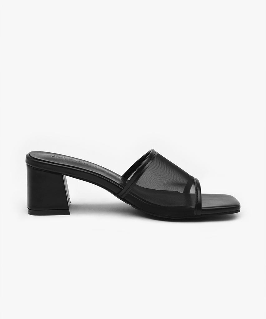 Sappun Maylin Square Mesh Sandal Mules (2/5Cm) (Type B)