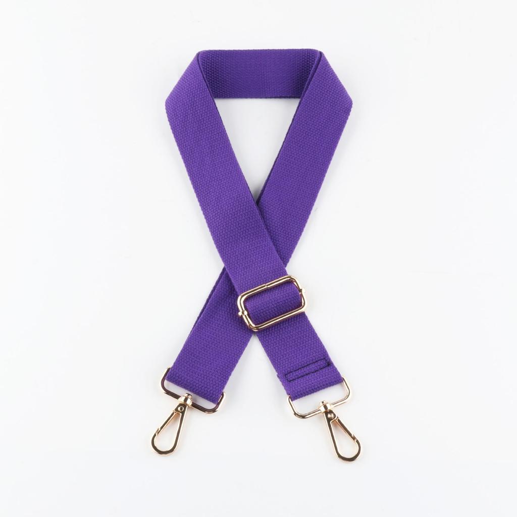 Adjustable 38mm Solid Color Wide Shoulder Strap for Bags - In Stock