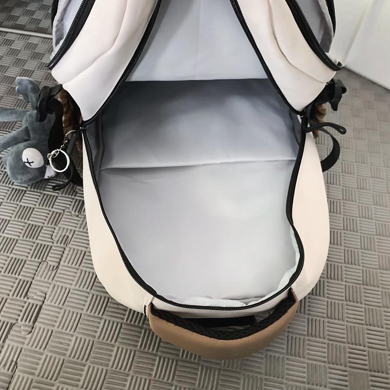 High-quality Backpack Male High School Student Flow Backpack New Sports Style Junior High School Student College Student Schoolbag Female