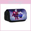 Undertale Game Character Pattern Double Layered Student Stationery Storage Bag For Students And Office Use