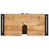 Washbasin Cabinet Brown 71 x 33 x 58 cm Solid Mango Wood