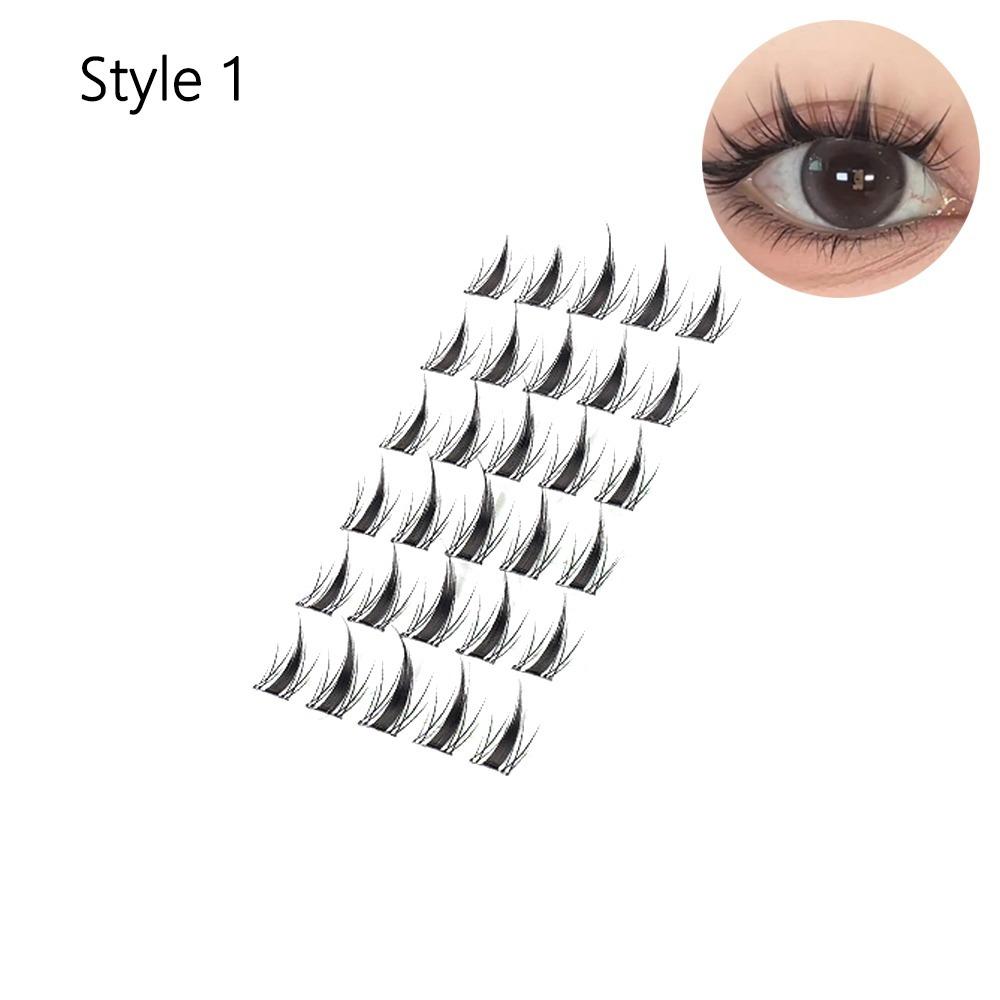 

Натуральный вид самоклеящиеся ресницы кластерные не требуется клей отдельные ресницы самостоятельное наращивание ресниц Style 1