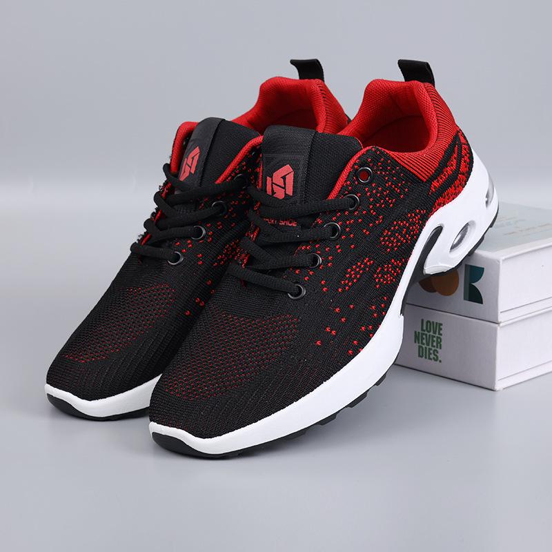 

Мужские дышащие легкие кроссовки для бега с мягкой подошвой 42 красный