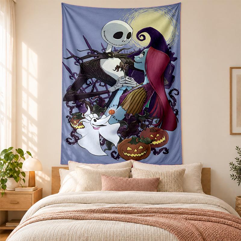The Nightmare Before Christmas Tapestry highquality for decorating living room bedroom dorm walls ideal as bedroom wallart orholiday gift