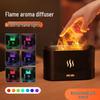 3D Simulation Seven-Color Flame Aroma Diffuser: Home and Office Air Humidifier