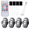 High Brightness Wireless LED Lights USB Rechargeable Waterproof LED Lights Simple Installation for Car Motorcycle Drones