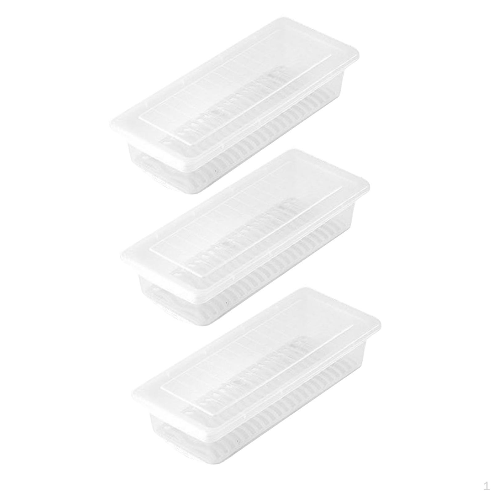 

Food Storage Container Fruit Containers for Fridge Salad Large Capacity Vegetable Refrigerator Box 27x11.7x6cm