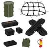GLOBACT 1/24 RC Crawler Accessories Car Roof  Decoration Kit for 1/16 1/18 TRX4M 1/24 Axial SCX24 FMS RC Crawler Upgrade Parts