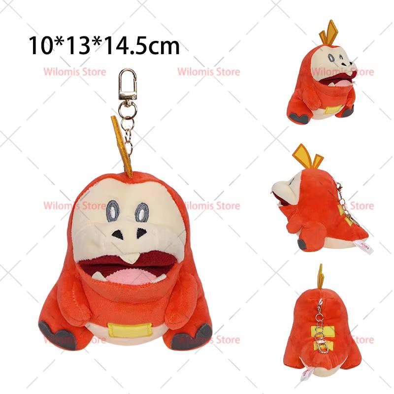 32 Styles Original Pokemon Plush Keychain Pikachu Bulbasaur Gengar Mimikyu Plusle Minun Cute And Charming Backpack Pendant Keyring Present