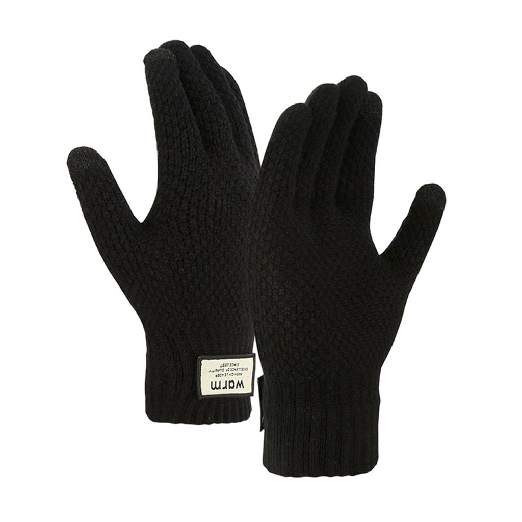 Winter Sports Gloves Windproof Couple Full Finger Gloves Thicken Outdoor Cycling Skiing Gloves Can Touchable Screen